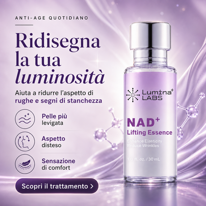 Siero NAD+ Anti-Age illuminante e rivitalizzante (30ml)